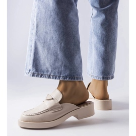 Berkshire beige closed-toe slides 1 Berkshire beige closed-toe slides 1