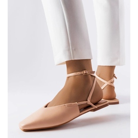 Pink closed-toe sandals 1 Pink closed-toe sandals 1