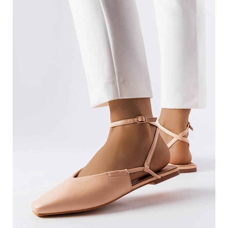 Pink closed-toe sandals 1 Pink closed-toe sandals 1