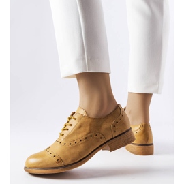 Brown shoes LS5379 Taupe 1