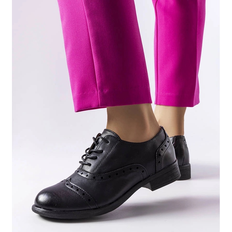 Black shoes LS5379 Black 1