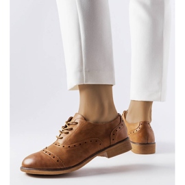 Brown shoes LS5379 Taupe 1