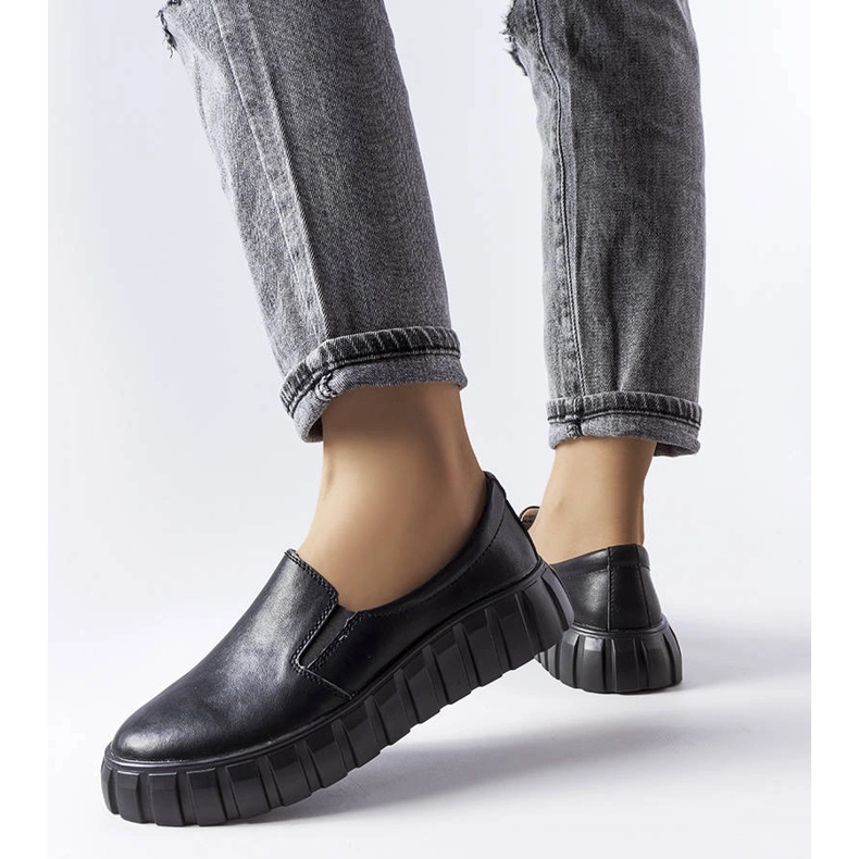 Black brogues LS5379 Taupe 1 Black brogues LS5379 Taupe 1