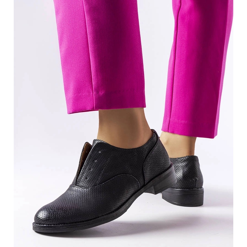 Black shoes LS5379 Black 1