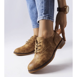 Brown shoes LS5379 Taupe 1