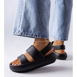 Black Émond sandals 1