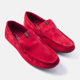 Nashville red men's loafers 1