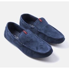 Nashville men's navy loafers blue 1 Nashville men's navy loafers blue 1