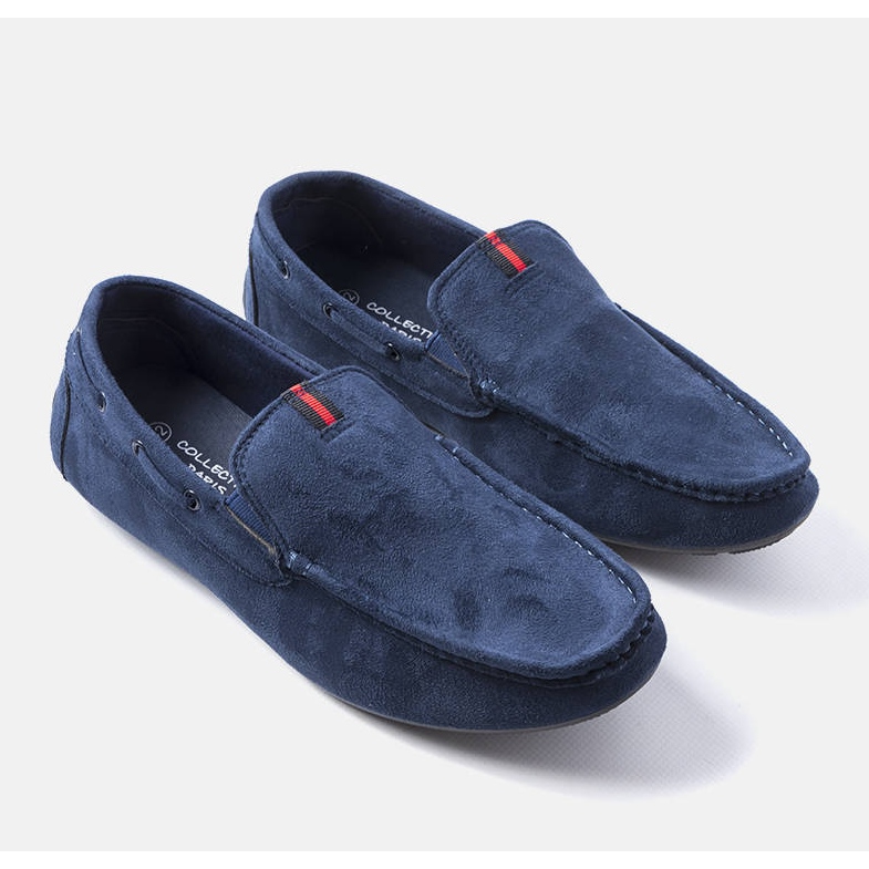 Nashville men's navy loafers blue 1 Nashville men's navy loafers blue 1