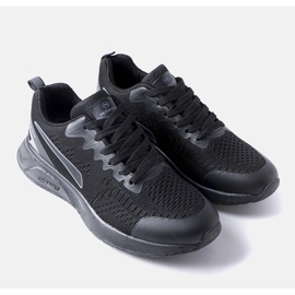 Vinceza Vincez men's black sneakers 1 Vinceza Vincez men's black sneakers 1