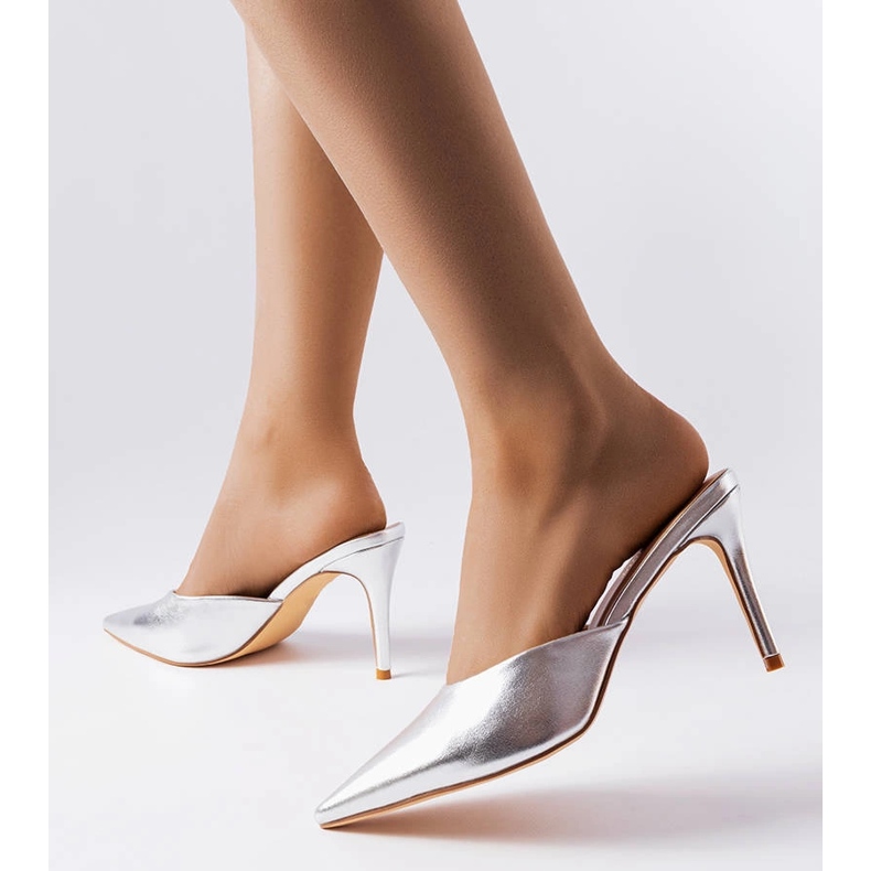 Silver Drainer heel sliders 1