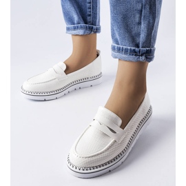 White perforated shoes from Bloomsburg 1