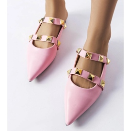Pink pointed toe sandals from Ruckman 1 Pink pointed toe sandals from Ruckman 1