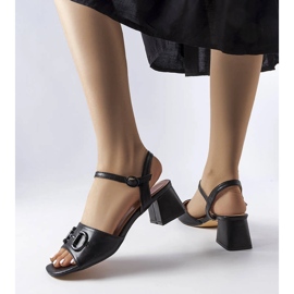 Black sandals from Duhamel 1
