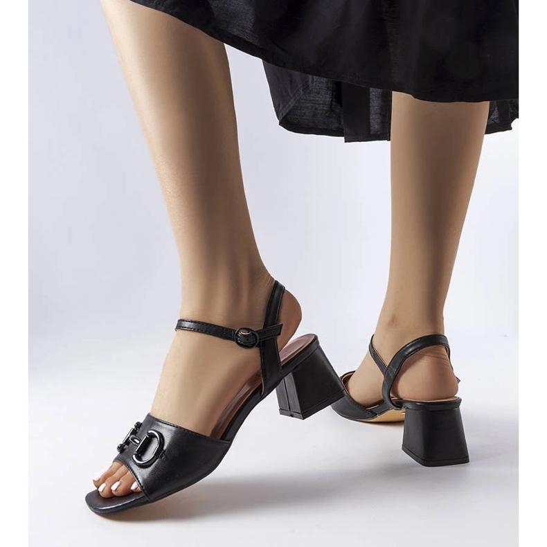 Black sandals from Duhamel 1