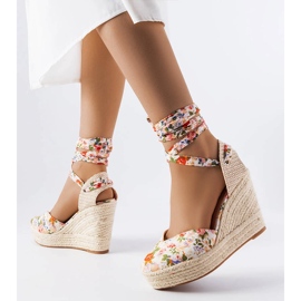 Larivière floral wedge espadrilles beige 1 Larivière floral wedge espadrilles beige 1