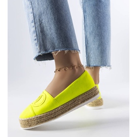 Neon platform espadrilles from Southfield yellow 1