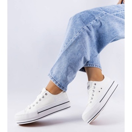 Lee Cooper LCW-22-31-0842L white sneakers 1 Lee Cooper LCW-22-31-0842L white sneakers 1