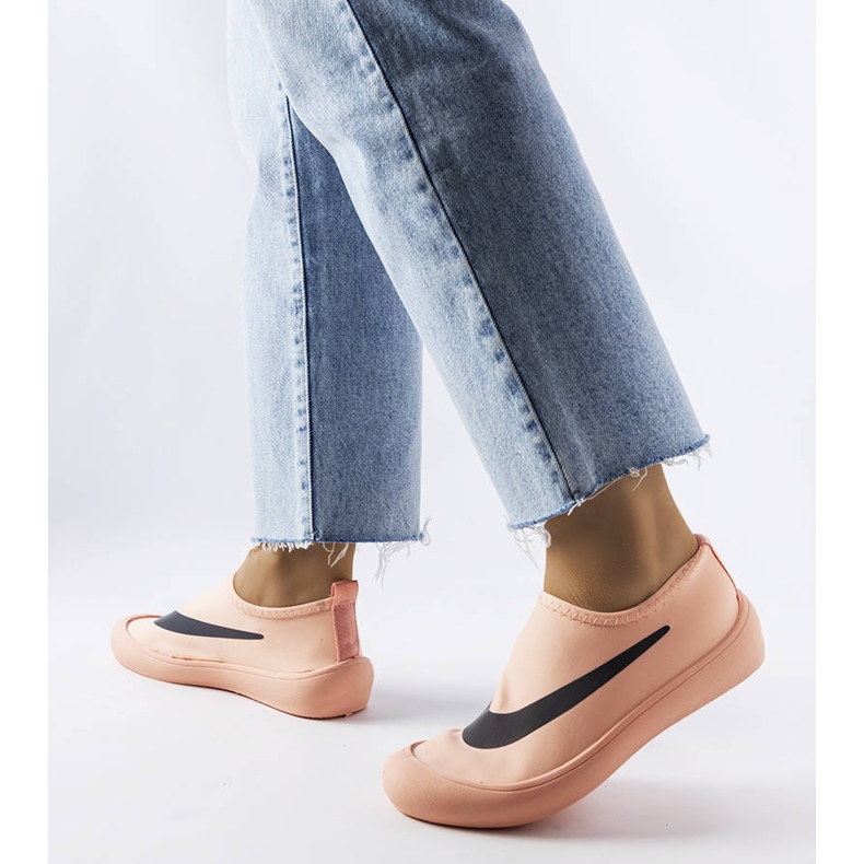 Stover pink elastic sneakers 1