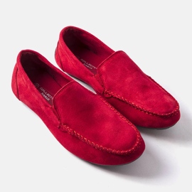 Red men's Sterlington loafers 1
