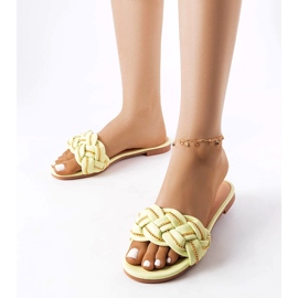 Green elegant slippers from Correra 1