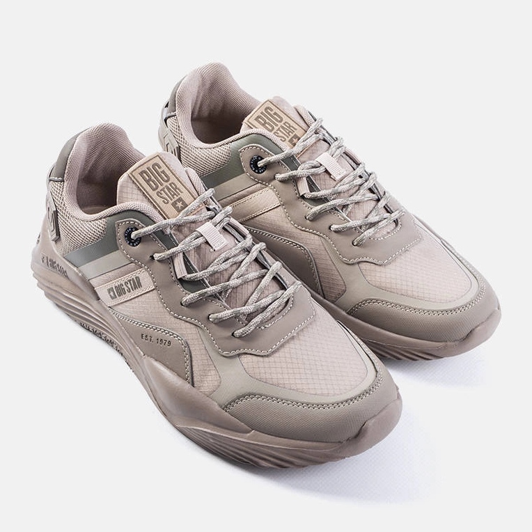 Beige sports shoes Big Star LL174151 1 Beige sports shoes Big Star LL174151 1