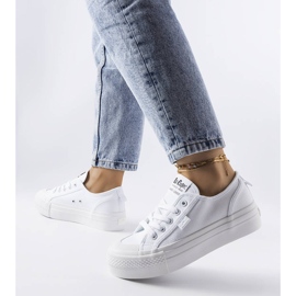 Lee Cooper LCW-23-31-1785L white sneakers 1 Lee Cooper LCW-23-31-1785L white sneakers 1