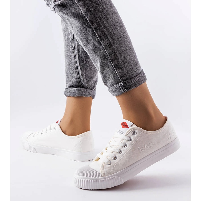 Lee Cooper LCW-23-44-1643L white sneakers 1 Lee Cooper LCW-23-44-1643L white sneakers 1
