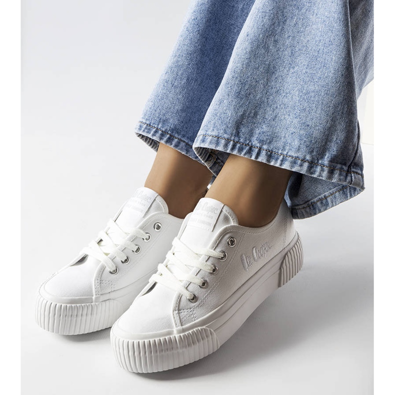 Lee Cooper LCW-23-31-1780L white sneakers 1 Lee Cooper LCW-23-31-1780L white sneakers 1