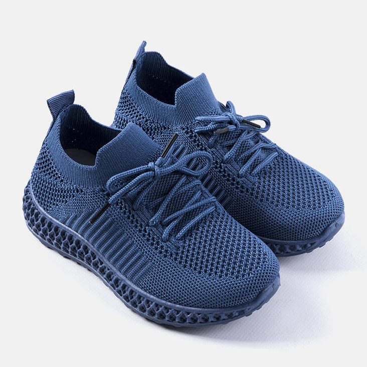 Huntz blue children's sneakers 1