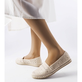 Beige openwork espadrilles from Augusta 1