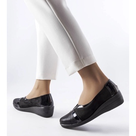 Black wedge shoes from Sundown 1