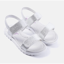 PA1 Elkview Kids Silver Sandals 1