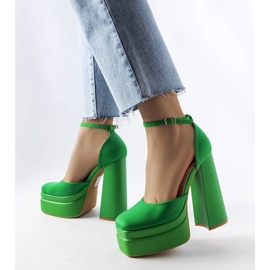 Green high heel pumps from Romines 1 Green high heel pumps from Romines 1