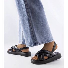 Primeau black platform slides 1