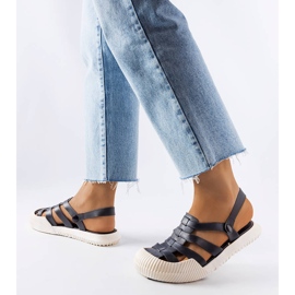 Canton black rubber sandals 1 Canton black rubber sandals 1