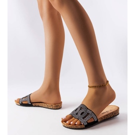 Black slides decorated with Lagacé jets 2