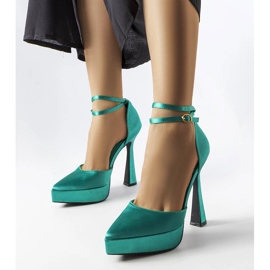 Dallas green high heel pumps 1 Dallas green high heel pumps 1