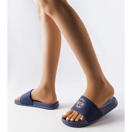 Big Star JJ274A280 navy blue slides 2