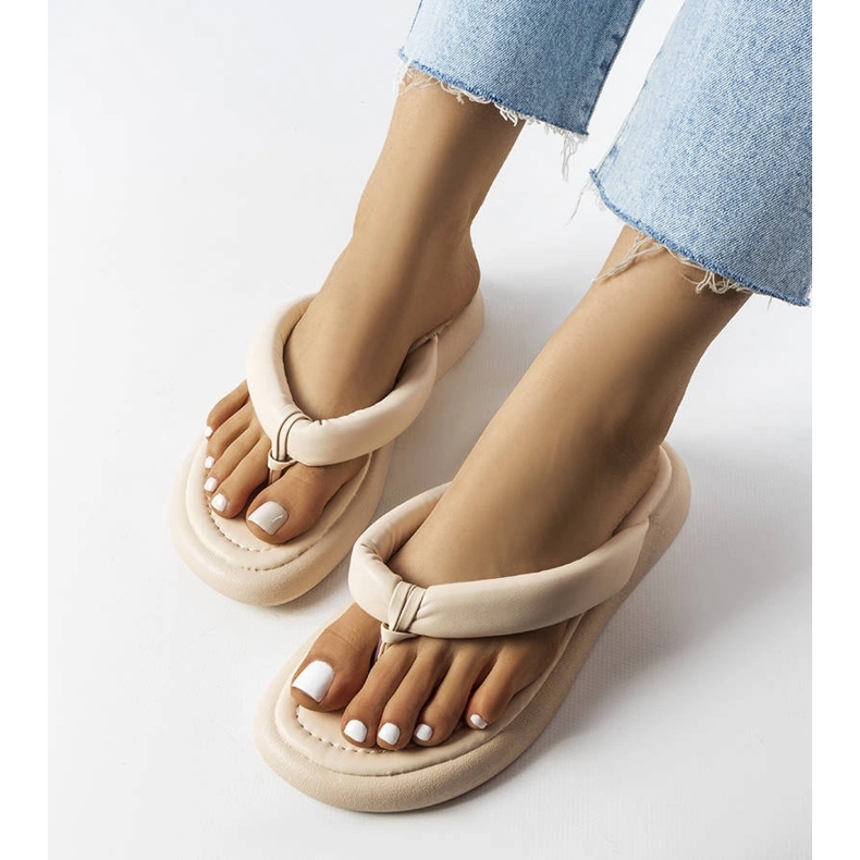 Beige chunky sandals from Smithfield 1