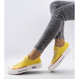 Roslyn yellow sneakers 1