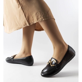 Women's black Couturier loafers 1