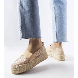 Pink mesh espadrilles from Bateliers 1