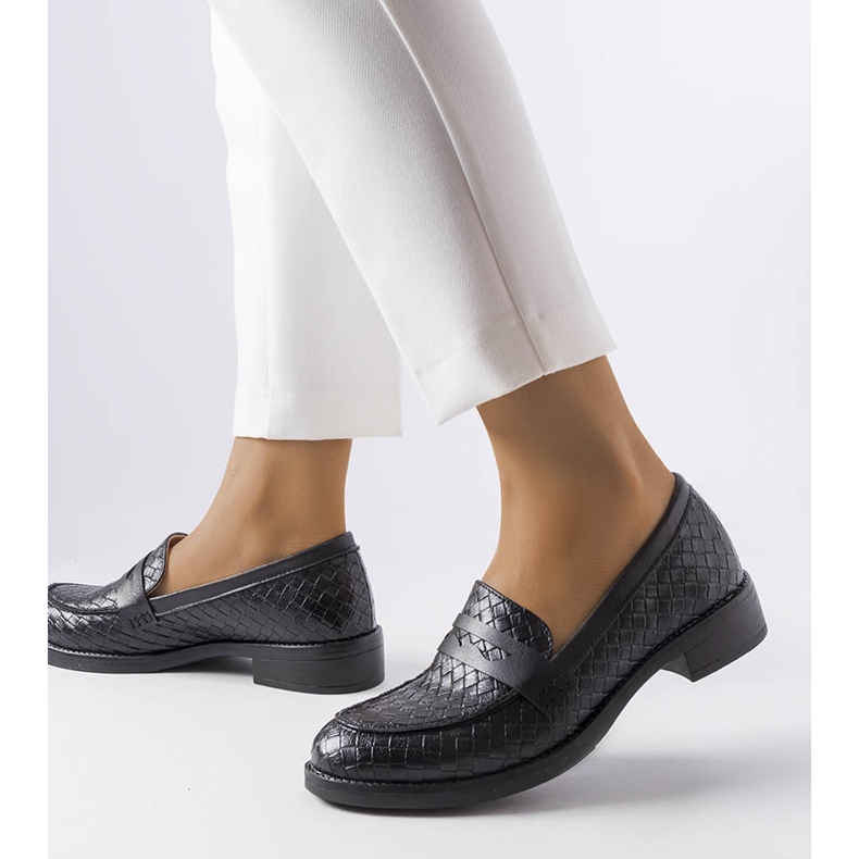 Deich black loafers 1