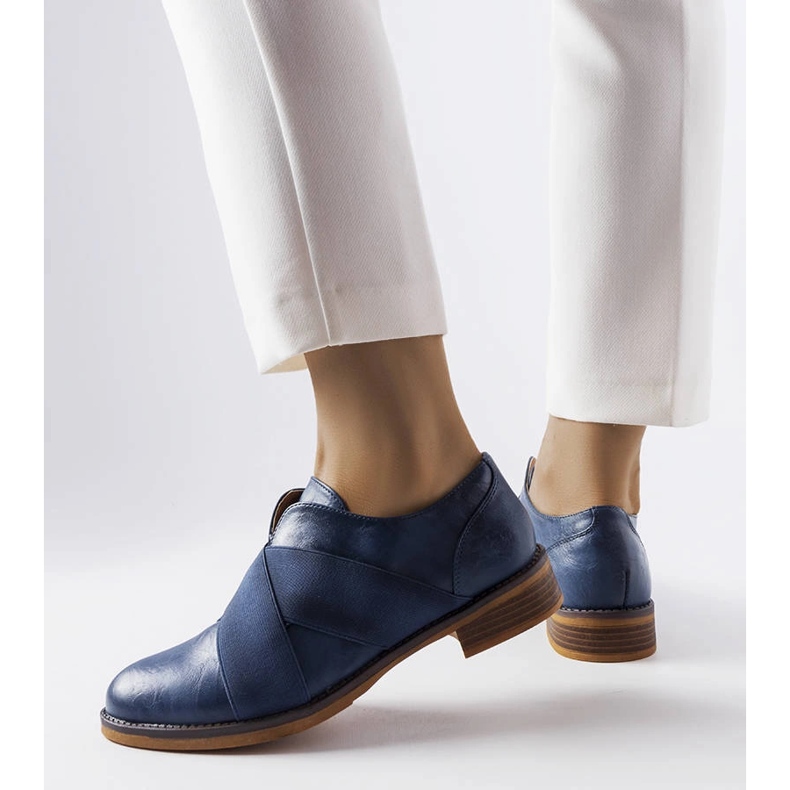 Navy blue shoes LS5379 1 Navy blue shoes LS5379 1