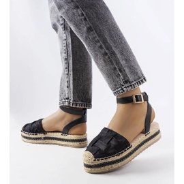 Black platform espadrilles from Lafrenière 2