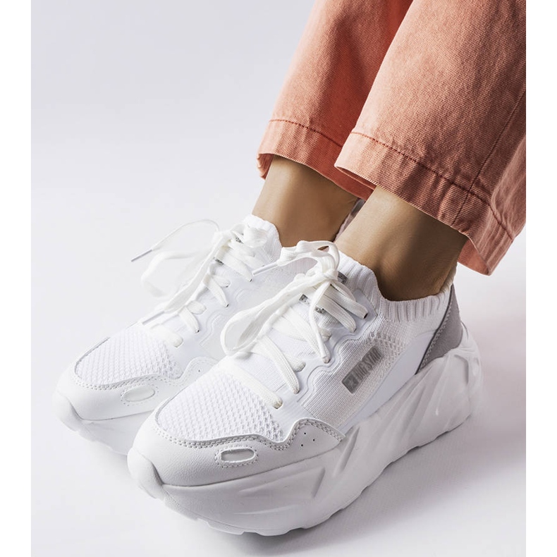 Big Star JJ274604 white sneakers 1 Big Star JJ274604 white sneakers 1