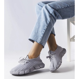 Inna Gray sports sneakers from Élodie grey 1 Inna Gray sports sneakers from Élodie grey 1
