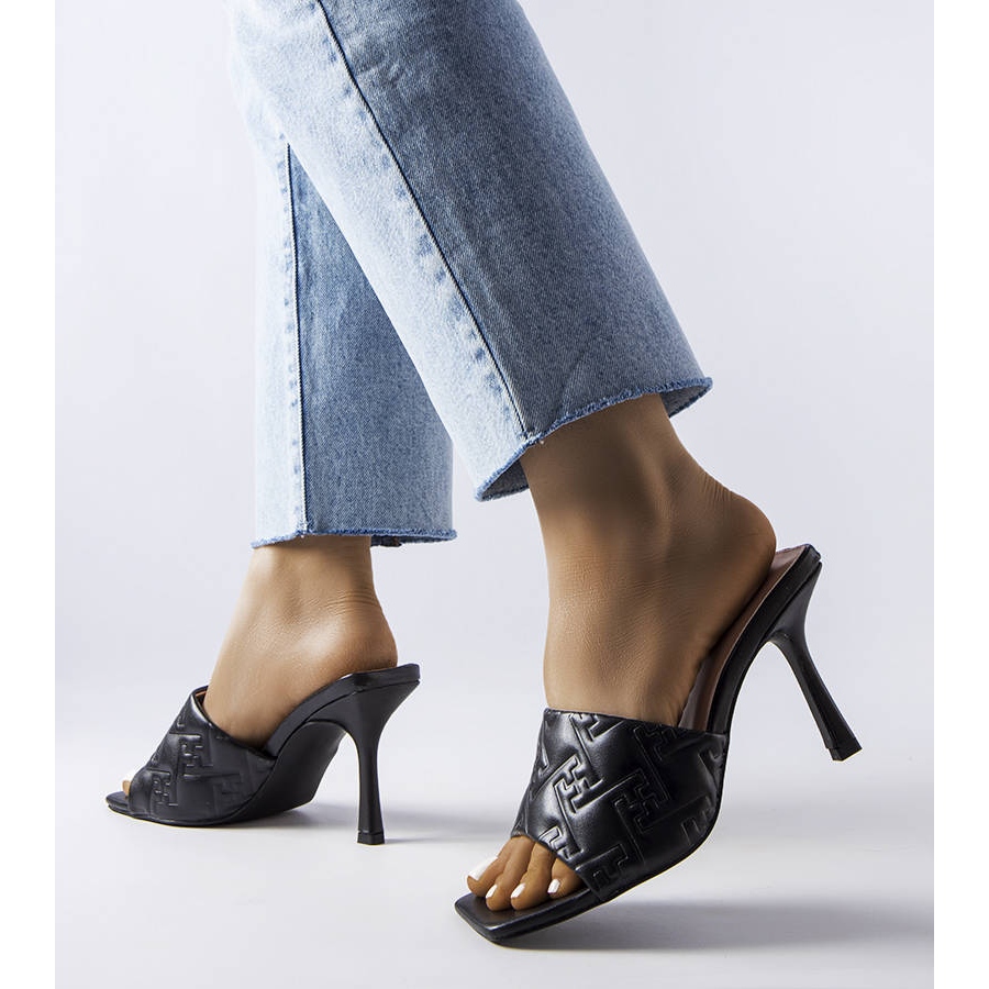 Brina online leather mule