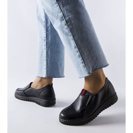 Black slip-on shoes from Sorum 1